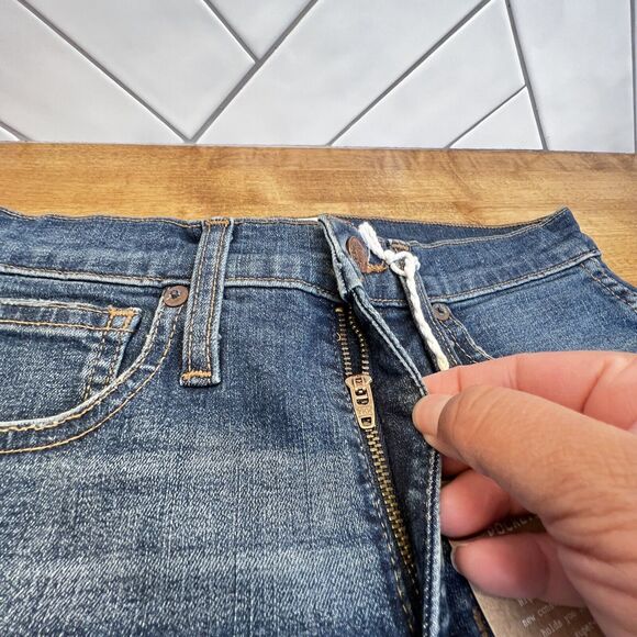 Madewell DIY Cut-of Bluef Jean Shorts Women's 25 NWT - Picture 3 of 12